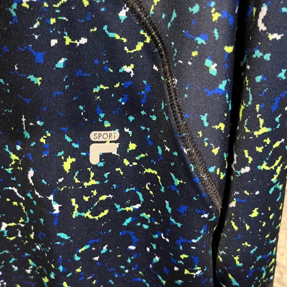 Woman’s FILA Sport Jacket Zipper front side, Size XL - Picture 7 of 14